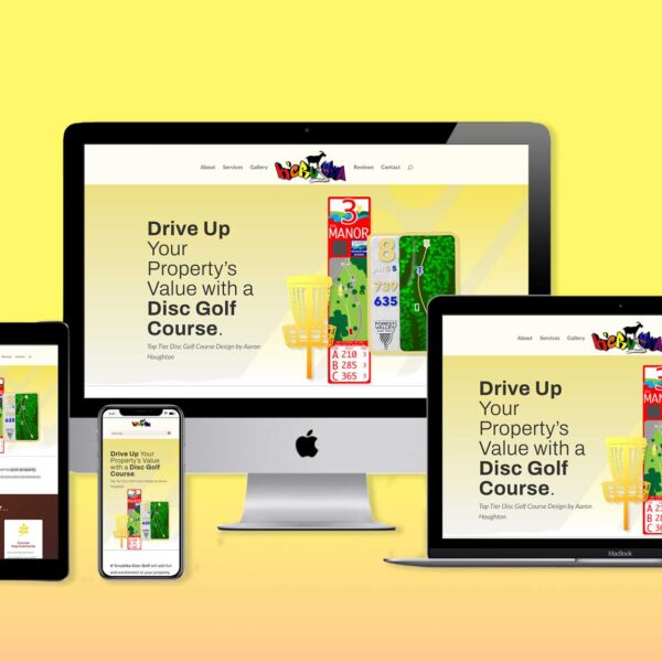 K’Crushka Disc Golf website by Set Up Studios