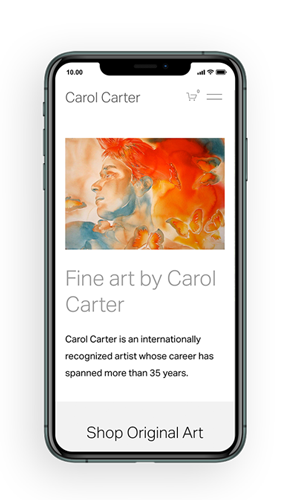 Carol carter website mobile